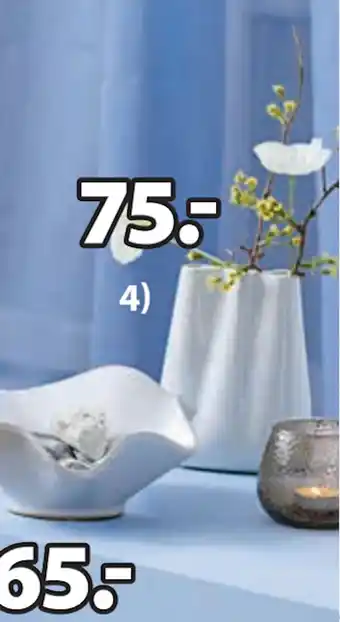 JYSK Carlo Vase tilbud