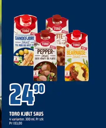 Coop Obs TORO KJØLT SAUS tilbud