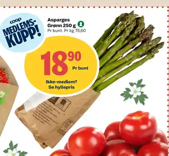 Asparges Grønn 250 g