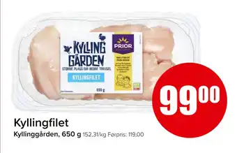 Spar Kyllingfilet tilbud