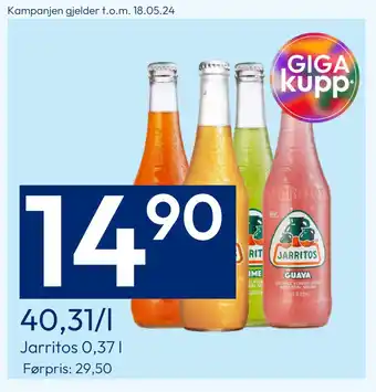 Gigaboks Jarritos 0,37 l tilbud