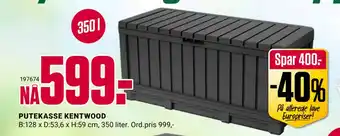 Europris PUTEKASSE KENTWOOD tilbud