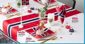 Europris BORDLØPER tilbud