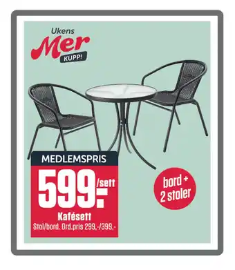 Europris Kafésett tilbud