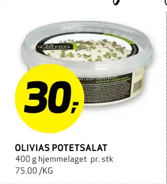 Bunnpris OLIVIAS POTETSALAT tilbud