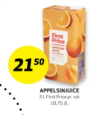 Bunnpris Appelsinjuice tilbud