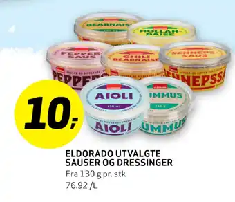 Bunnpris ELDORADO UTVALGTE SAUSER OG DRESSINGER tilbud