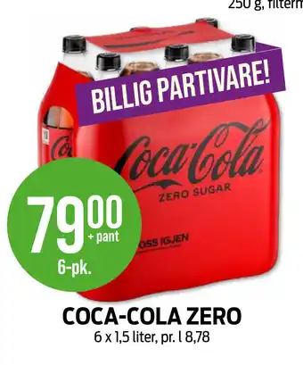 Kiwi COCA-COLA ZERO tilbud