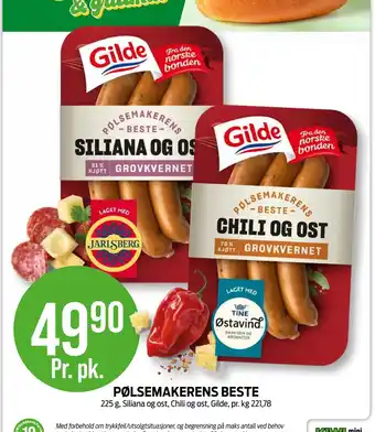 Kiwi PØLSEMAKERENS BESTE tilbud