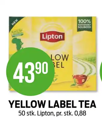 Kiwi YELLOW LABEL TEA tilbud