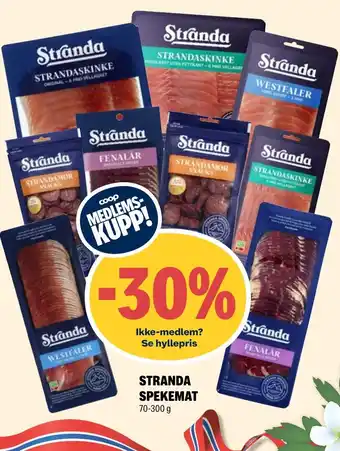 Coop Extra STRANDA SPEKEMAT tilbud