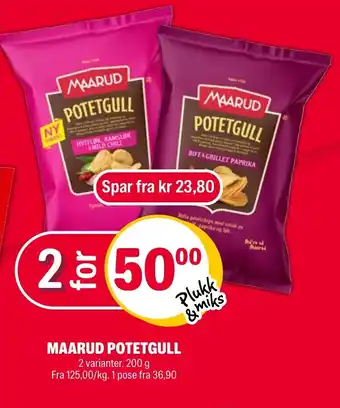 Coop Extra MAARUD POTETGULL tilbud
