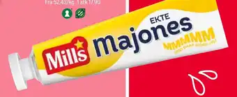 Coop Extra MILLS EKTE MAJONES tilbud