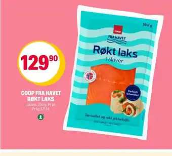 Coop Extra COOP FRA HAVET RØKT LAKS tilbud