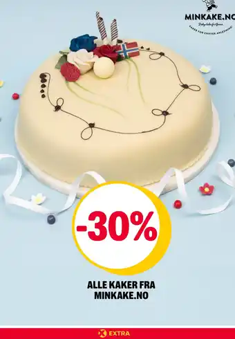 Coop Extra ALLE KAKER FRA MINKAKE.NO tilbud