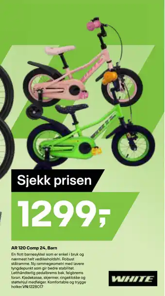 XXL Sport AR 120 Comp 24, Barn tilbud