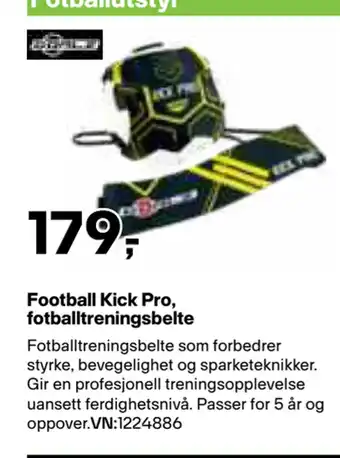 XXL Sport Football Kick Pro, fotballtreningsbelte tilbud