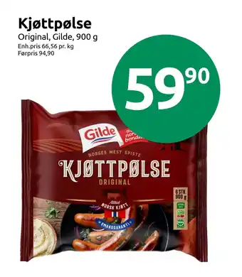 Joker Kjøttpølse tilbud
