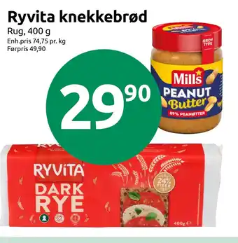 Joker Ryvita knekkebrød tilbud