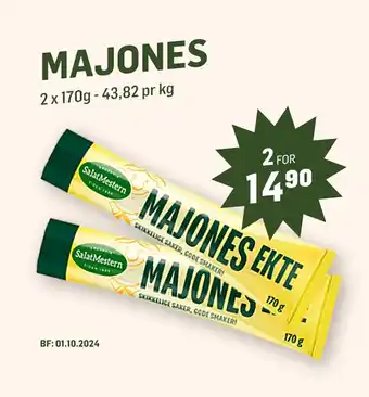 Holdbart MAJONES tilbud