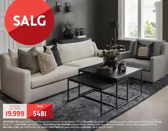 Bohus SIGNATURE 700 3 SETER tilbud