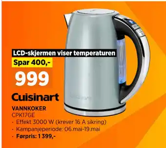 POWER VANNKOKER tilbud