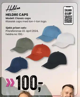 Sport Outlet HELDRE CAPS tilbud
