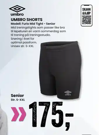 Sport Outlet UMBRO SHORTS tilbud