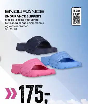 Sport Outlet ENDURANCE SLIPPERS tilbud