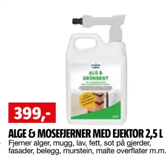 Bauhaus ALGE & MOSEFJERNER MED EJEKTOR 2,5 L tilbud