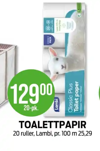 Kiwi Family toalettpapir tilbud