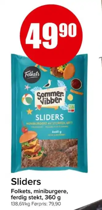 Eurospar Folkets burger tilbud