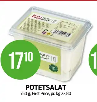 Kiwi First price potetsalat tilbud