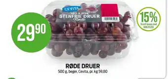 Kiwi Cevita druer tilbud