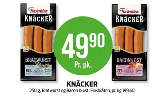 Kiwi Finsbråten knäcker bratwurst tilbud