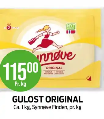 Kiwi Synnøve finden gulost original tilbud