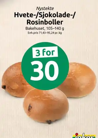 Joker Ukjent butiksbagt brød tilbud