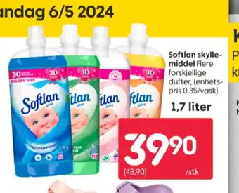 Rusta Softlan tøymykner tilbud