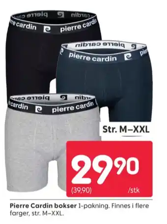 Rusta Pierre cardin boxer tilbud