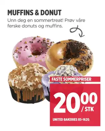 Jacobs MUFFINS & DONUT tilbud