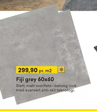 Right Price Tiles Fiji grey 60x60 tilbud