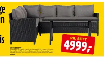 jem & fix LOUNGESETT tilbud