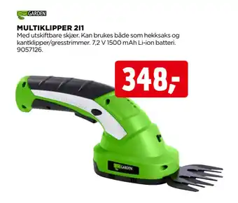 jem & fix MULTIKLIPPER 2 I 1 tilbud