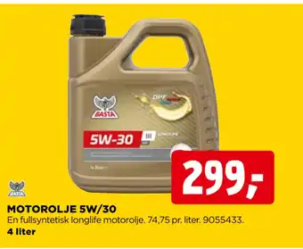 jem & fix MOTOROLJE 5W/30 tilbud