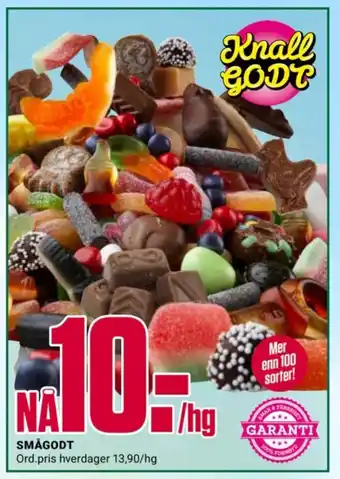 Europris SMÅGODT tilbud