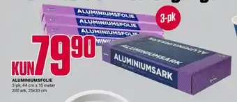 Europris ALUMINIUMSFOLIE tilbud