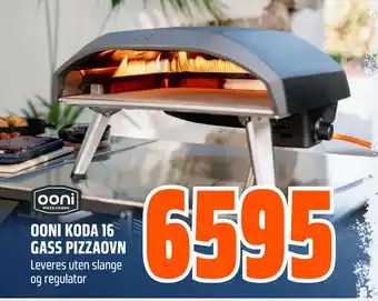 Obs Bygg OONI KODA 16 GASS PIZZAOVN tilbud