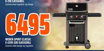 Obs Bygg WEBER SPIRIT CLASSIC E-220S GBS GASSGRILL tilbud