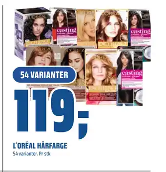 Coop Obs L´ORÉAL HÅRFARGE tilbud