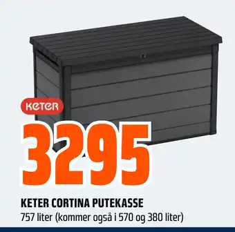 Obs Bygg KETER CORTINA PUTEKASSE tilbud